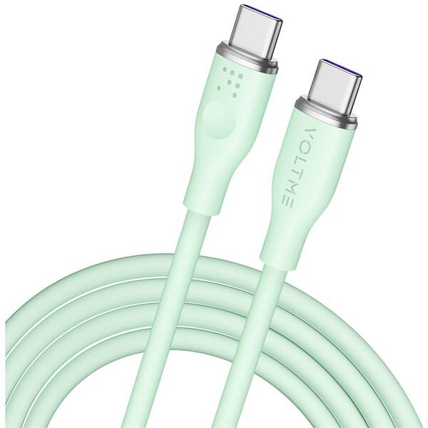 Kabel Voltme Powerlink Moss Series USB-C/USB-C, CTC 5A/100W 1,8m zelený

