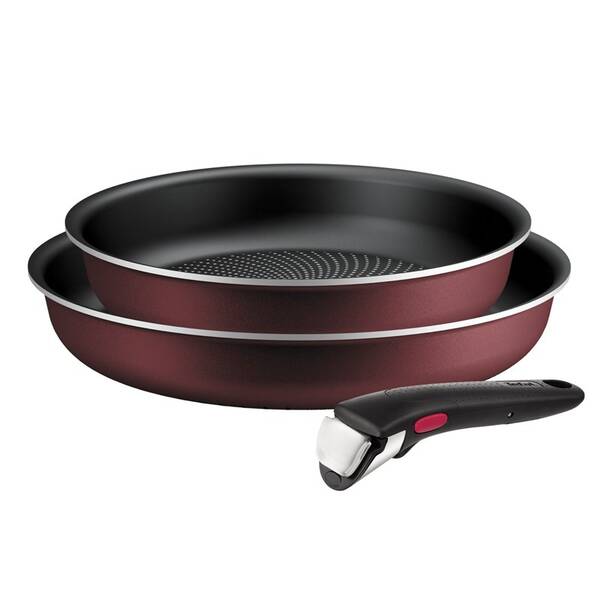 Sada pánví Tefal L7248553, 3 ks vínová

