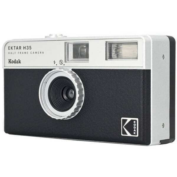 Analogový fotoaparát Kodak EKTAR H35 černý/stříbrný

