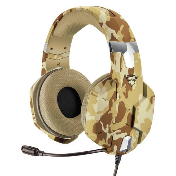 Headset Trust GXT 322D Carus - desert camo 

