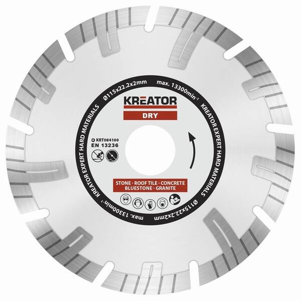 Kotouč diamantový Kreator KRT084100 (1ks) 

