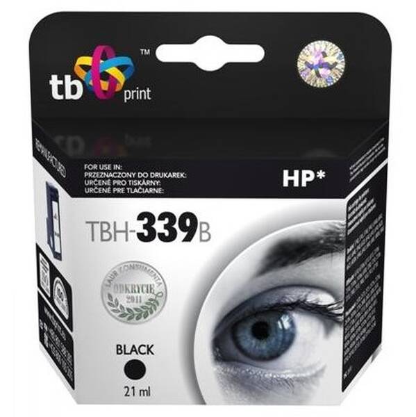 Inkoustová náplň TB HP 339 (C8767EE), 860 stran černá

