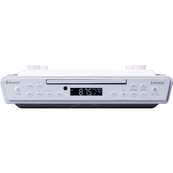 Radiopřijímač s CD Lenco KCR-150 bílý

