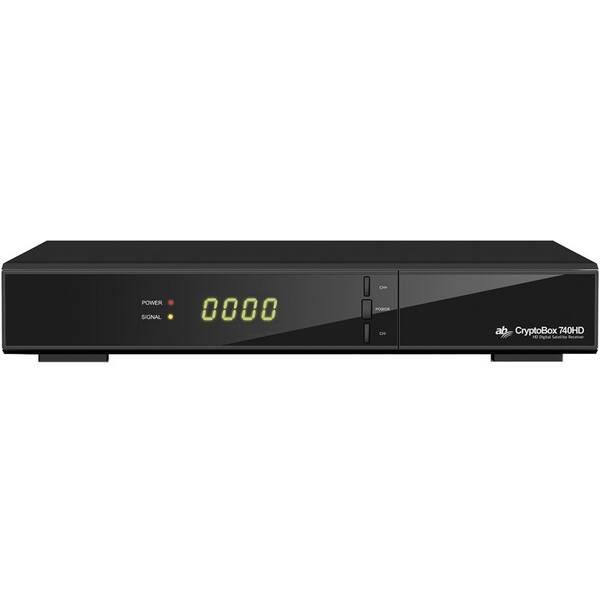 Satelitní přijímač AB Cryptobox 740HD černý

