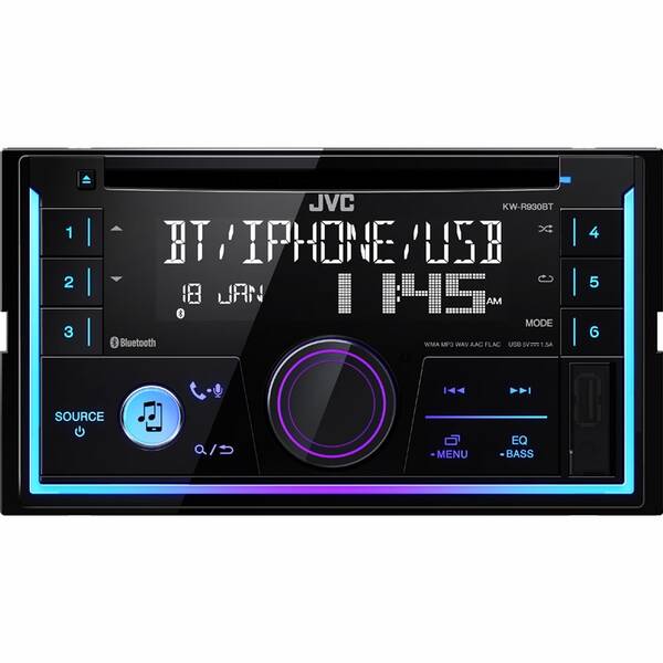 Autorádio JVC KW R930BT černý

