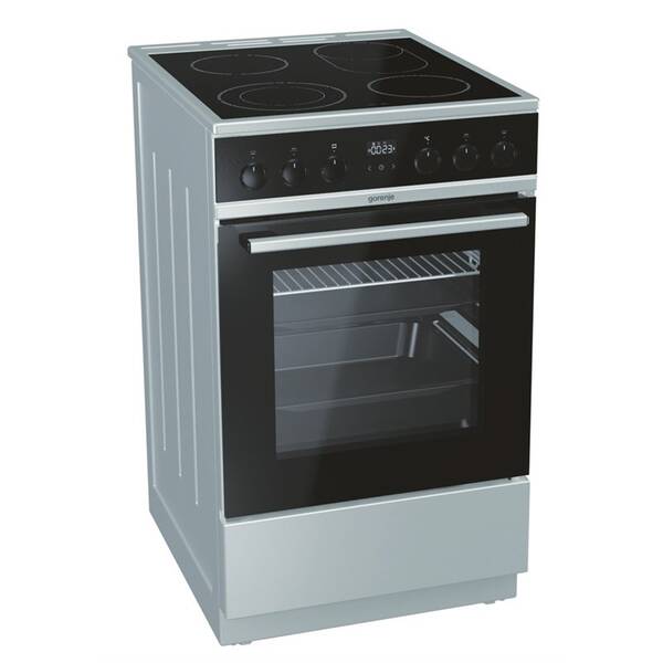 Sklokeramický sporák Gorenje EC5355XPA MultiAir nerez

