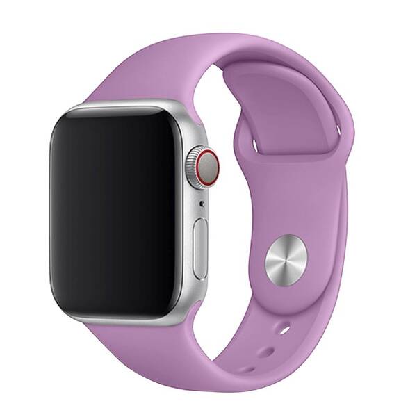 Řemínek FIXED Silicone Strap na Apple Watch 38/40/41 mm - světle fialový 

