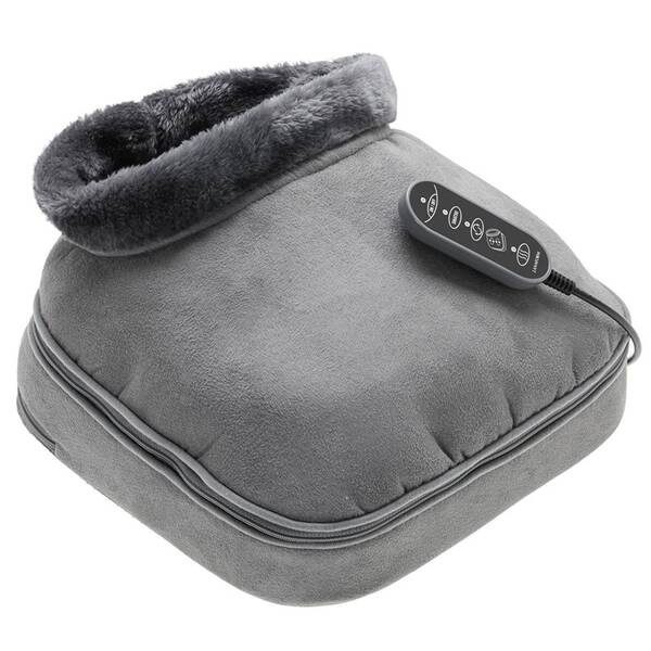 Masážní přístroj Lanaform Shiatsu Comfort 2 v 1 šedý

