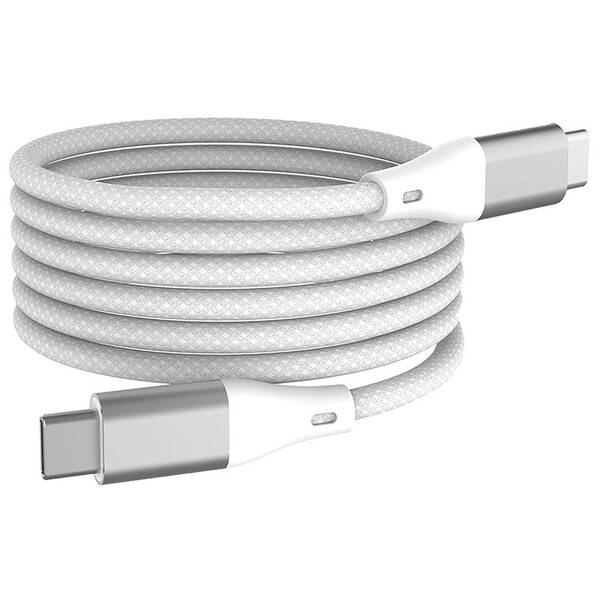 Kabel WG USB-C/USB-C, 3A, 60W, 1m bílý

