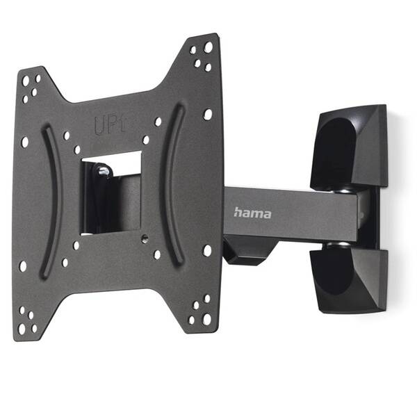 Držák TV Hama 220821, nástěnný, polohovatelný, pro úhlopříčky 19" až 48", max. nosnost 20 kg černý

