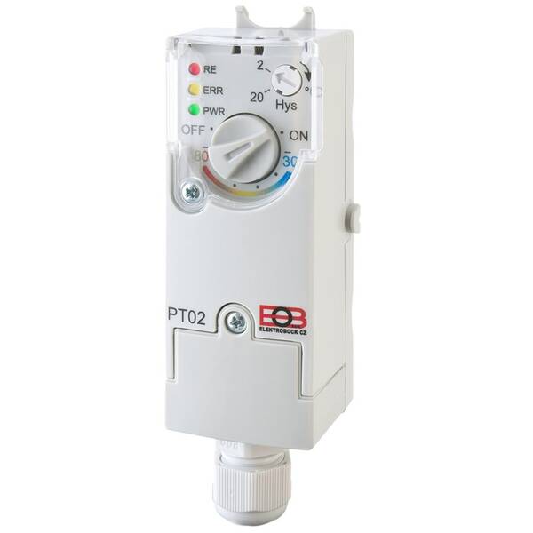 Termostat Elektrobock PT02 bílá barva

