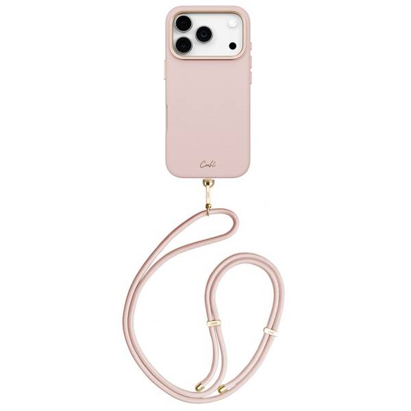 Kryt na mobil Uniq COEHL Mirelle na Apple iPhone 17 Pro růžový

