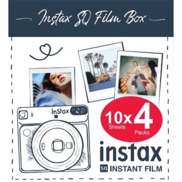 Instantní film Fujifilm Instax Square film 4 pack 

