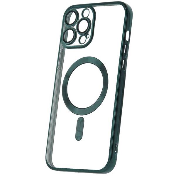Kryt na mobil CPA Mag Color Chrome na Apple iPhone 13 Pro Max zelený

