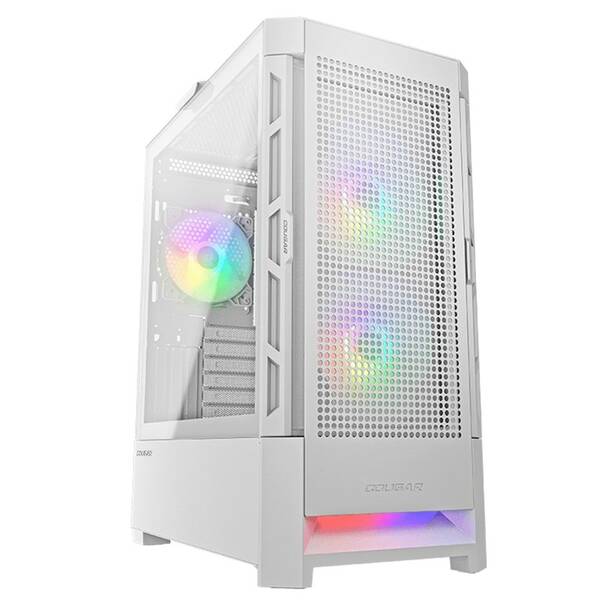 Case Cougar AIRFACE RGB bílá


