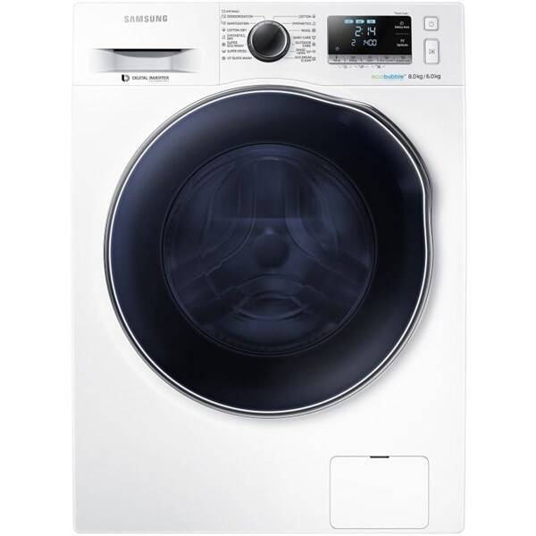 Pračka se sušičkou Samsung WD80J6410AW/LE bílá

