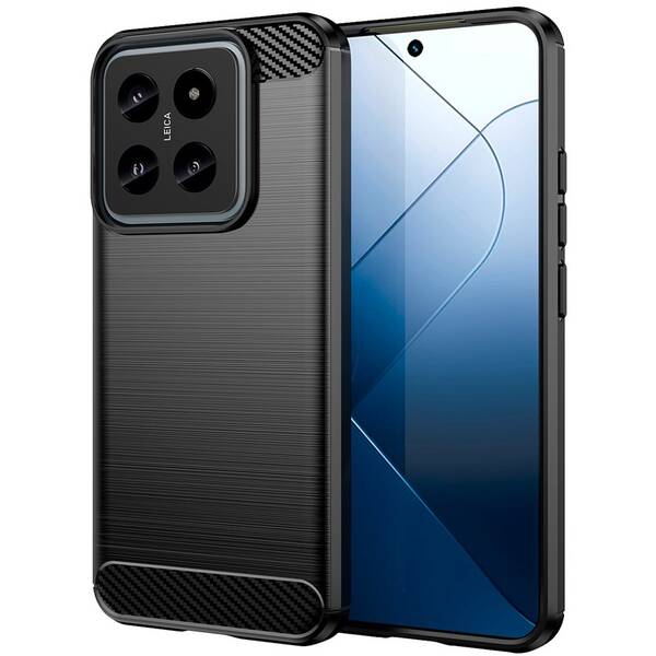 Kryt na mobil WG Carbon na Xiaomi 14 5G černý

