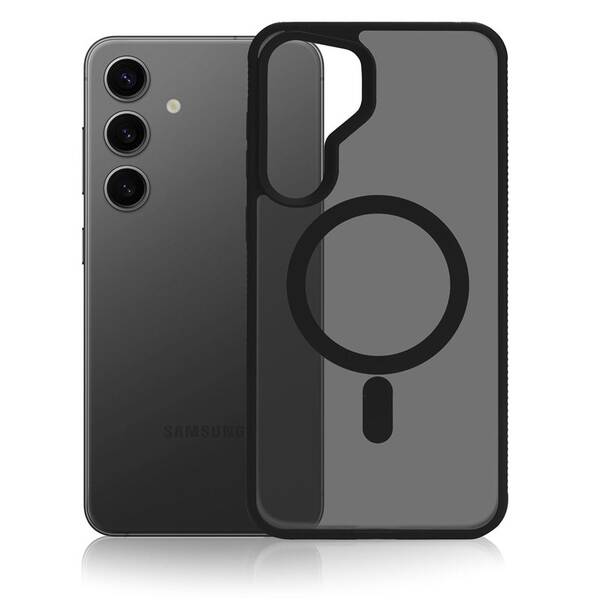 Kryt na mobil 3mk na Samsung Galaxy S25+ - Hardy Hazy MagCase černý

