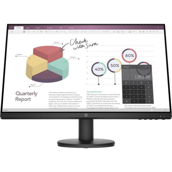 Monitor HP P24v G4 černý

