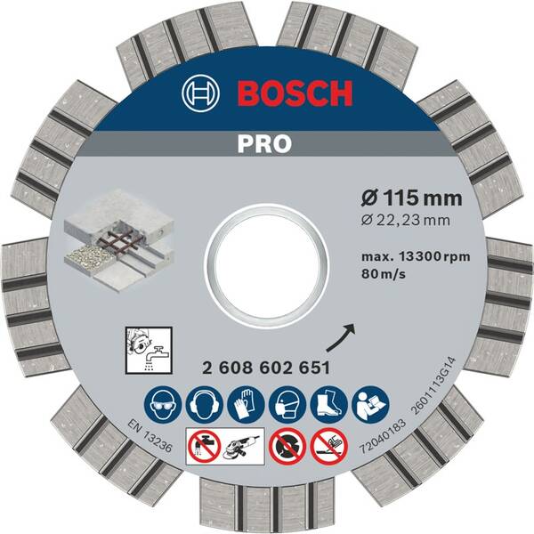 Kotouč diamantový Bosch PRO 2.608.602.651 

