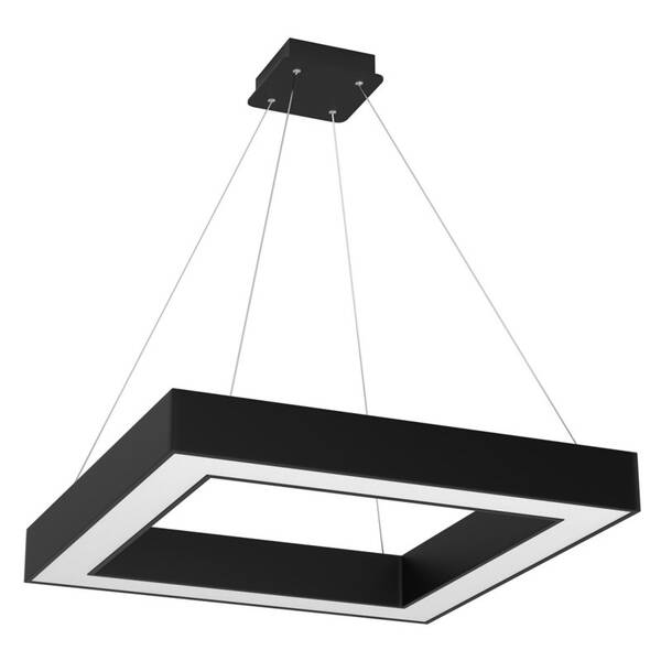 Závěsné svítidlo IMMAX NEO CANTO SMART 80x80cm 60W Zigbee 3.0 černá barva

