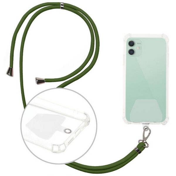 Popruh na krk CPA na telefon, univerzální khaki


