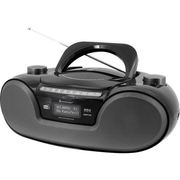 Radiopřijímač DAB+/CD Soundmaster SCD8300SW černý

