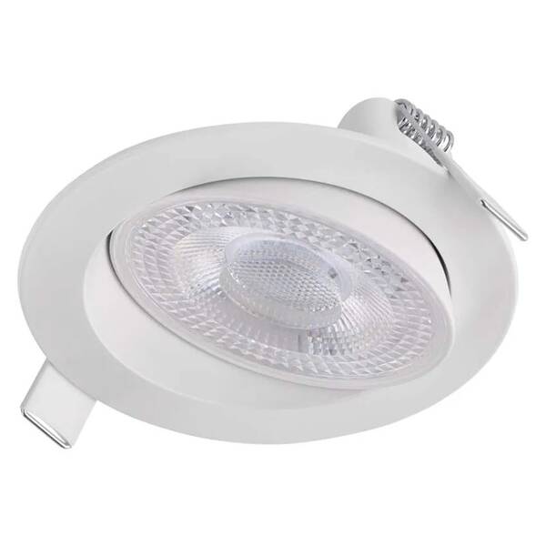 Vestavné svítidlo EMOS Geri 6,5W, 10cm, 780lm, teplá-studená bílá bílé

