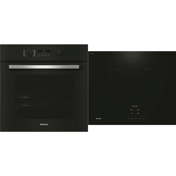 Set výrobků Miele H 2465 B OBSW + KM 7361 FL černý

