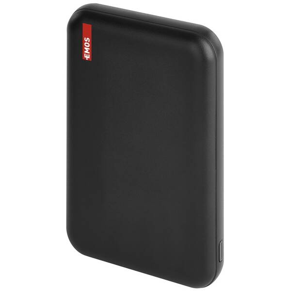 Powerbanka EMOS WI 521, 20W 5000 mAh černá


