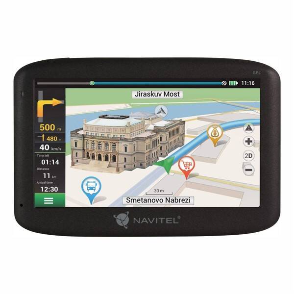 Navigační systém GPS NAVITEL MS400 černá

