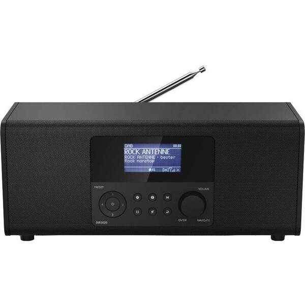 Internetový radiopřijímač s DAB+ Hama DIR3020 černý

