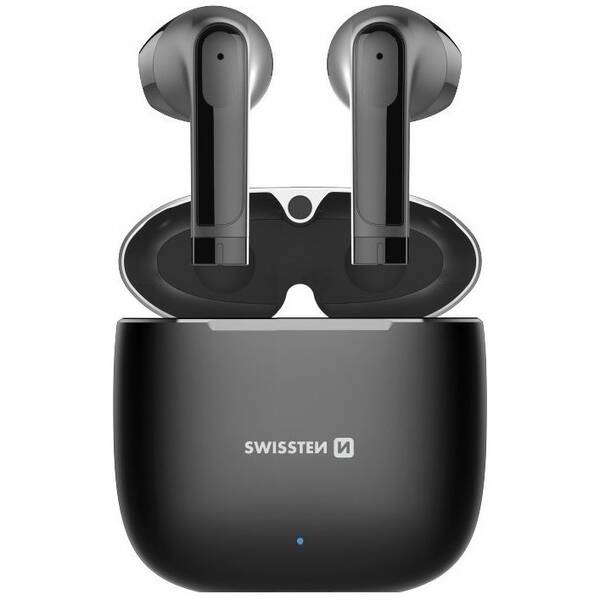 Sluchátka Swissten Alupods Pro černá barva
