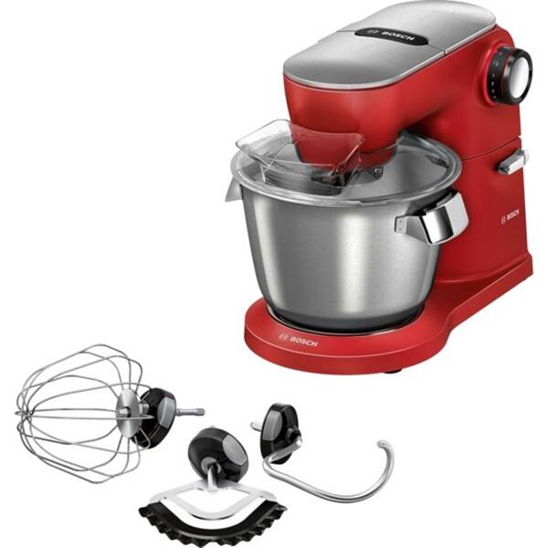 Kuchyňský robot Bosch MUM9A66R00 červená barva
