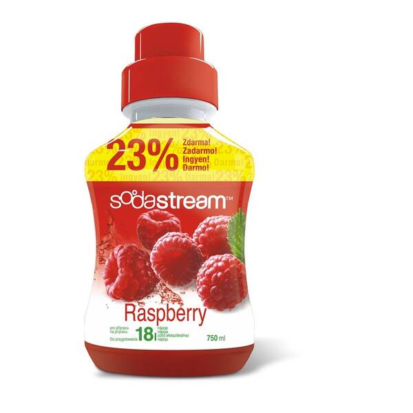 Příchuť pro perlivou vodu SodaStream Malina 750 ml 

