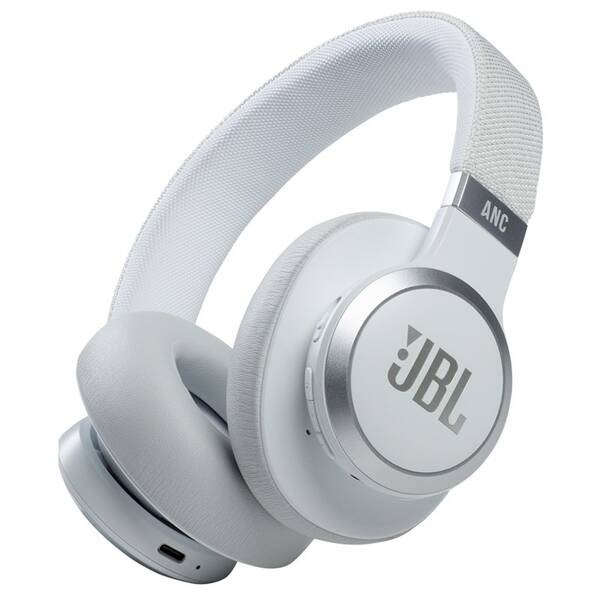 Sluchátka JBL Live 660NC bílá

