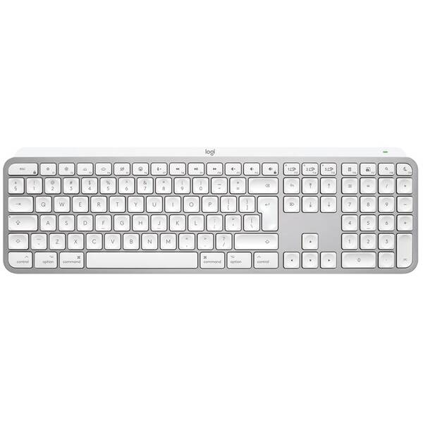 Klávesnice Logitech MX Keys S pro MacBook, US INT'L layout šedá

