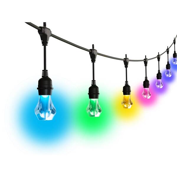 Party osvětlení Nanoleaf Outdoor String Lights Starter Kit 15m 

