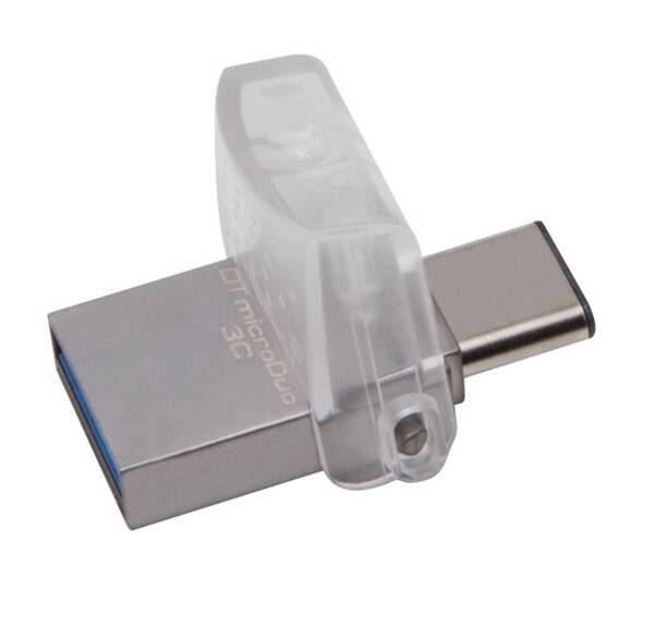 USB Flash Kingston 32GB OTG USB-C/USB 3.1 stříbrný

