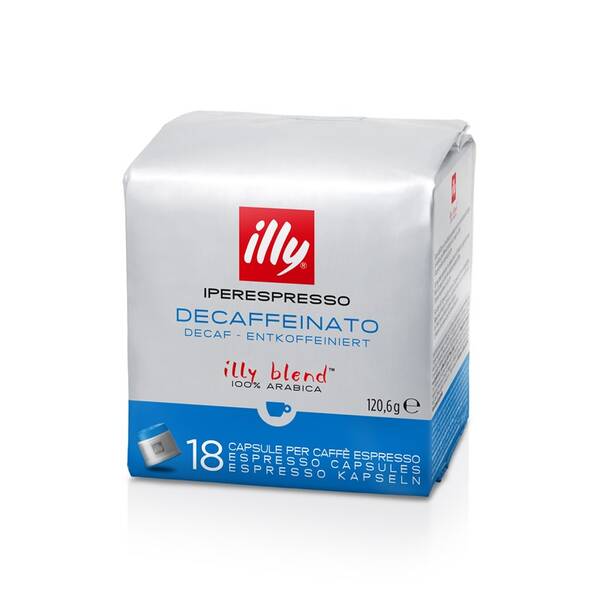 Kapsle pro espressa Illy bez kofeinu (18 ks) 

