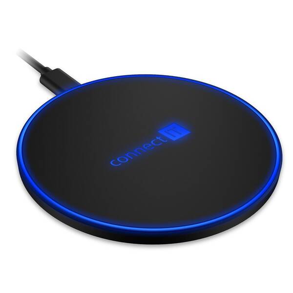 Bezdrátová nabíječka Connect IT WiFast 10 W černá

