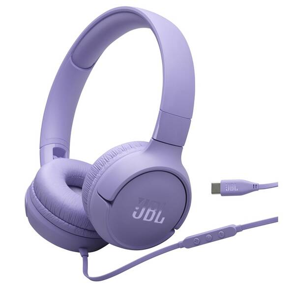 Sluchátka JBL Tune 520C fialová


