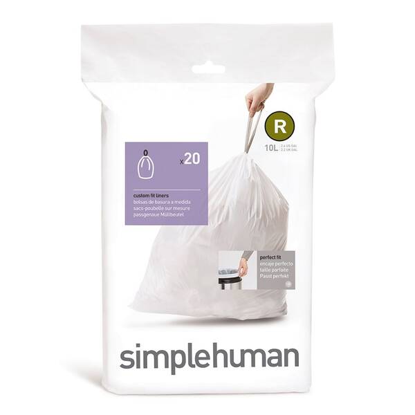 Sáčky do koše Simplehuman CW0201 10 l bílý


