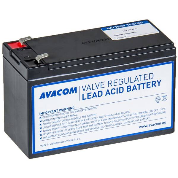 Bateriový kit Avacom RBP01-12072-KIT - baterie pro UPS 

