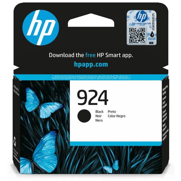 Inkoustová náplň HP 924, 500 stran černá

