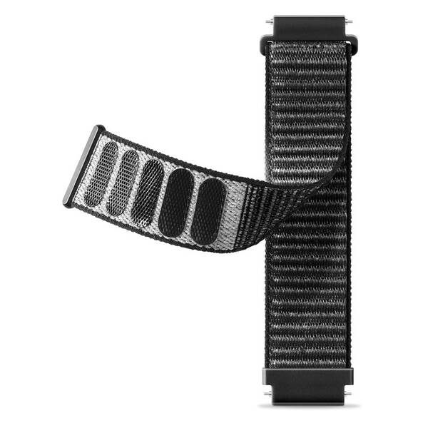 Řemínek Aligator 22AW0015, nylonový 22mm černý

