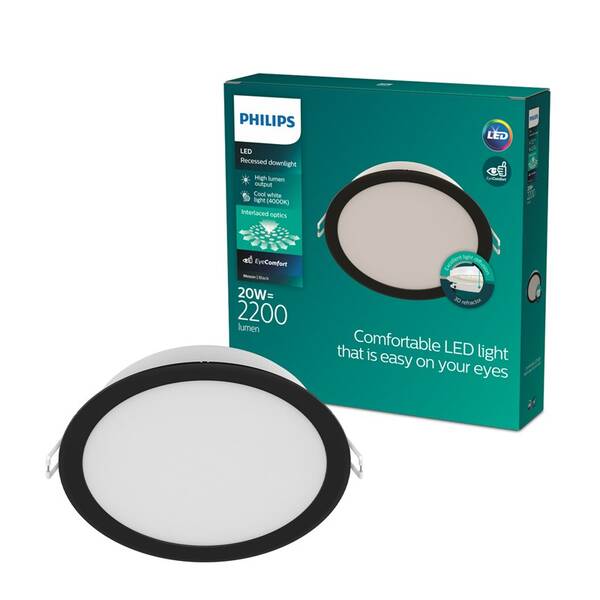 Stropní svítidlo Philips 59469 MESON 175 20W 40K černé

