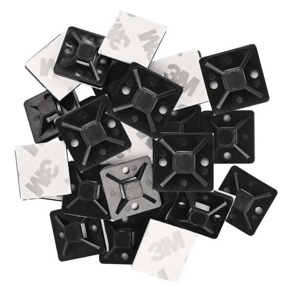 Páska EMOS SAMOLEPICÍ 20×20MM 3M TAPE, 25KS černá

