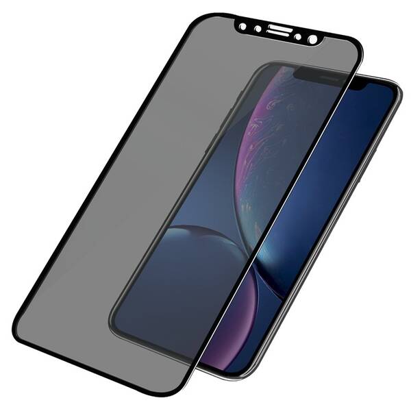 Tvrzené sklo PanzerGlass Edge-to-Edge Privacy na Apple iPhone XR/11 černé


