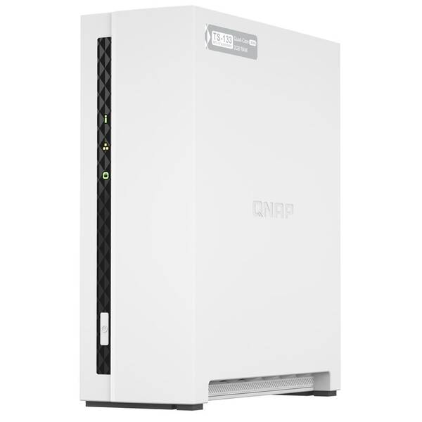 Datové úložiště (NAS) QNAP TS-133 bílé

